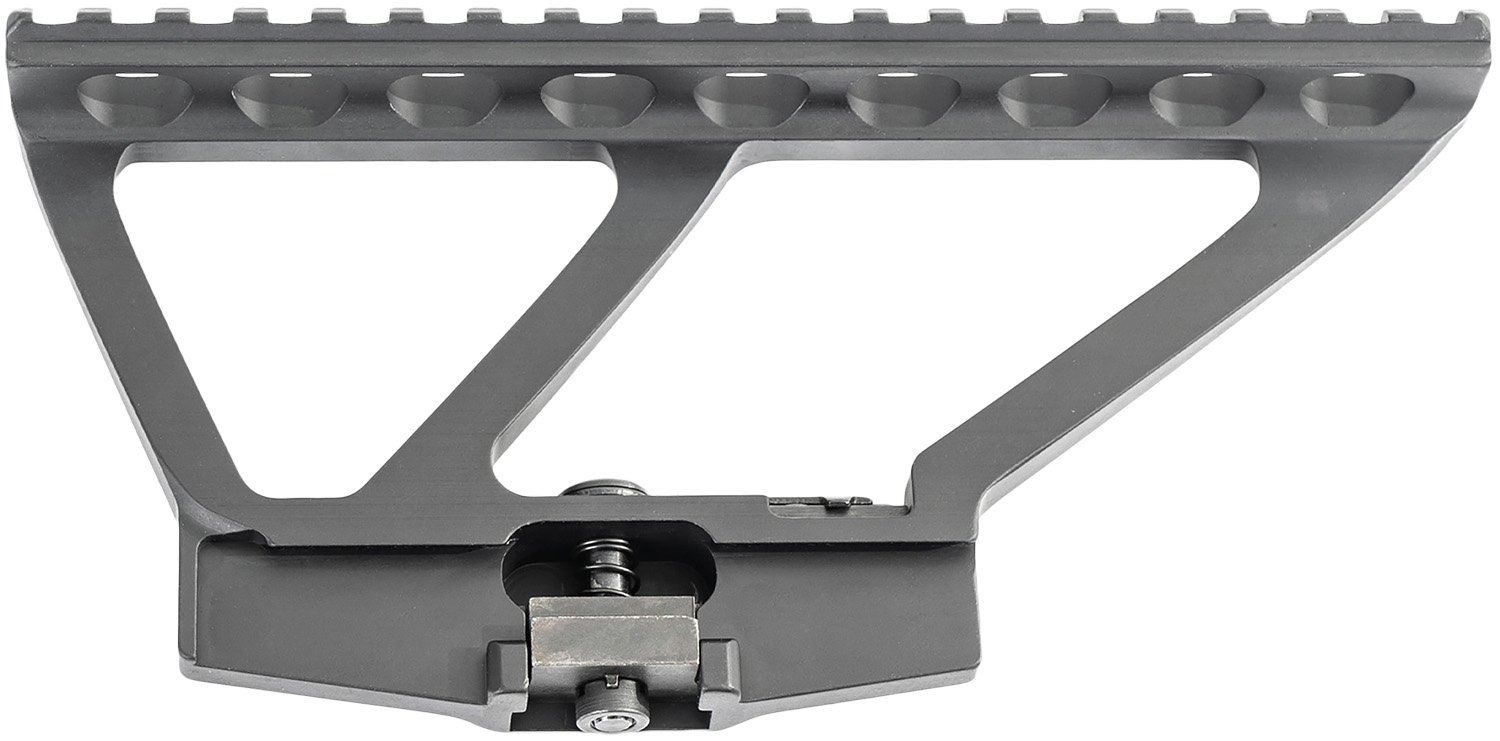 Arsenal SM13 Picatinny Scope Mount Black Anodized Aluminum, Fits AK-47 Picatinny Rail Mount