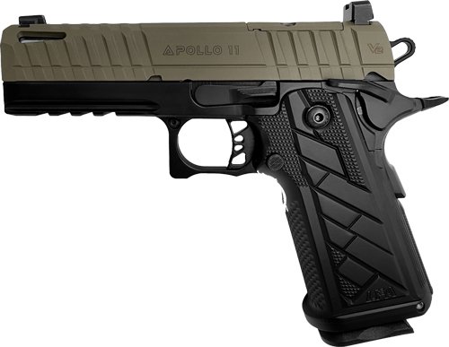 LFA APOLLO 11 V2 4.15" BBL - OR NS 1-18RD MAGS FDE/BLACK - Image 2