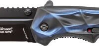 S&W KNIFE BLACK OPS 3RD GEN. - BLUE HANDLE TANTO MAGIC ASSIST