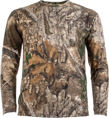 HABIT BEAR CAVE LONG SLEEVE - TEE REALTREE APX X-LARGE