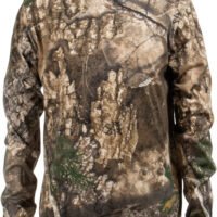 HABIT BEAR CAVE YOUTH TEE - LONG SLEEVE REALTREE APX MED.