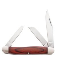 Bear & Son Midsize Stockman Folding Knife 2-3/8" Clip Point Blade Rosewood