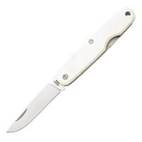 Bear & Son Cocobolo Slip Joint Execute Folding Knife 2-1/4" Drop Point Blade White Smooth Bone