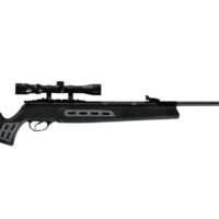 Hatsan Mod 125 Spring Sniper Combo 25 Caliber Airgun 900fps Black