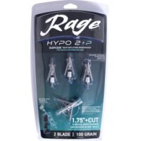 Rage Hypo 2 +P Broadheads 100 gr 1.75" 4/ct