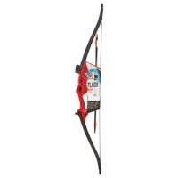 Bear Archery Traditional Youth Bow Flash 18lb Ambidextrous Red
