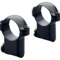 Leupold 2-Piece Solid Steel Ringmounts - Ruger M77 30mm Super High Matte Black