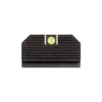 Night Fision Optics Ready Stealth Night Sight Set Yellow Front Blank Back for Glock