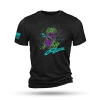 Nine Line T-Rex Short Sleeve Shirt Black Triblend L