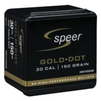 Speer Gold Dot Component Rifle Bullets .308 cal .308" 150 gr GOLD DOT SP 50/Box