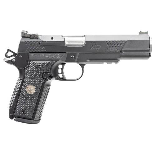 Wilson Combat EDC X9 2.0 Handgun 9mm Luger 15rd Magazine(2) 5" Barrel Lightrail Armor-Tuff Slide Anodize Frame