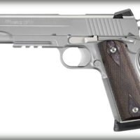 SIG "1911 STAINLESS RAIL" 1911R-45-SSS-CA 5" STS W/ RAIL CA COMPLIANT