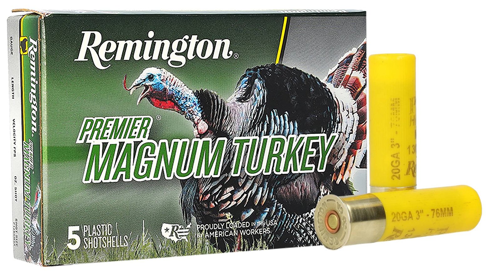 REMINGTON 20GA 3IN 1-1/4OZ 6 5 RD/BX 20 BX/CS