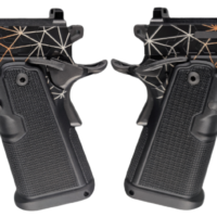 KIMBER 2K11 GALAXY O.R. 45ACP PISTOL 5", BLK,ORANGE, WHITE 3-13RD MAGS