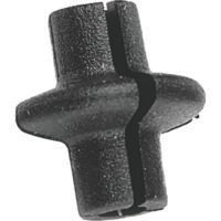 Pine Ridge Kisser Button Slotted Black 25 pk.
