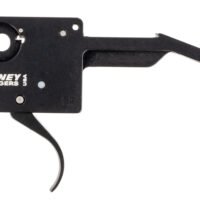 Timney Triggers 641C Featherweight  Single-Stage Curved Trigger with 3 lbs Draw Weight for Ruger American