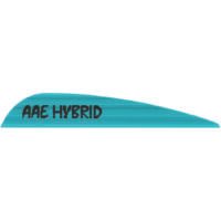 AAE Hybrid 23 Vanes Teal 50 pk.