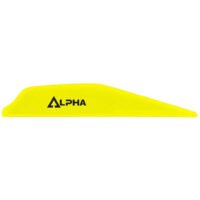 Bohning Alpha Vanes Neon Yellow 100 pk.