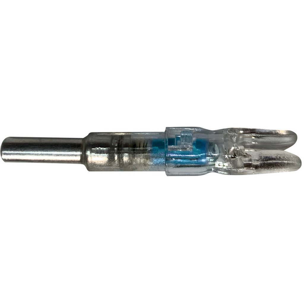 Flex Fletch LIT Lighted Nocks .246 Blue 3 pk. - Image 2