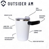 Outsider The AM Travel Mug Green