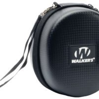 Walker's GWPREMSC Muff Protective Case Black EVA Includes Detachable Nylon Lanyard