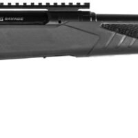 Savage Arms 57377 220 Slug Gun 20 Gauge 3" 2rd 22" Matte Black Barrel/Rec, Matte Black AccuStock with AccuFit Stock, Optic Ready