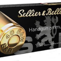 Sellier & Bellot SB40C Handgun  40S&W 180gr Jacketed Hollow Point 50 Per Box/20 Case