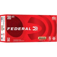 Federal Handgun Ammo 380 Auto 95 gr. FMJ Champion 20 rd.