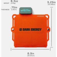 Dark Energy 8W Spectre Solar Panel Folding HiVis Orange