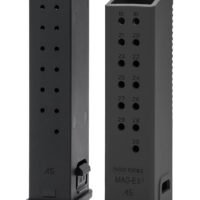 Kriss USA KVAMX2K90BL00 Mag-Ex2 Extension Kit Extended 9mm Luger 40rd Compatible w/Glock 17 Gen3-5 17rd Magazines Black Polymer