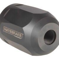 Maxim Defense MXM47707 Hate Brake  Black DLC 17-4 Stainless Steel with 1/2"-28 tpi Threads, 2.40" OAL, 1.50" Diameter & Octagon Shape for 5.56x45mm NATO