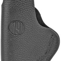 1791 Gunleather SCH1NSBR SCH  IWB Size 01 Night Sky Black Leather Belt Clip Fits Ruger LCP/Sig P938/Walther PPK Right Hand