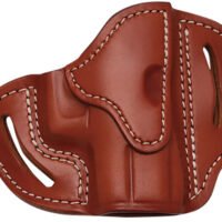 1791 Gunleather BHCCBRR BHC OWB Size C Classic Brown Leather Belt Slide Compatible w/Glock 43/Sig P365/Walther PPK Right Hand