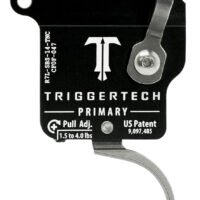 TriggerTech R7LSBS14TNC Primary Without Bolt Release Single-Stage Traditional Curved Trigger with 1.50-4 lbs Draw Weight for Remington 700 Left