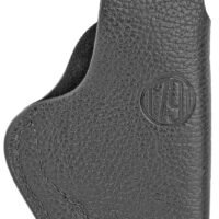 1791 Gunleather SCH1NSBL SCH IWB Size 01 Night Sky Black Leather Belt Clip/Ruger LCP/Sig P938/Walther PPK Left Hand