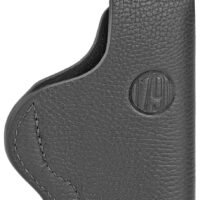 1791 Gunleather SCH4NSBL SCH  IWB Size 04 Night Sky Black Leather Belt Clip Compatible w/Glock 17/S&W M&P Shield/Springfield XD Left Hand