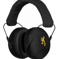 Browning 12682 Buck Mark II  Plastic with Foam 27 dB Over the Head Black Adult