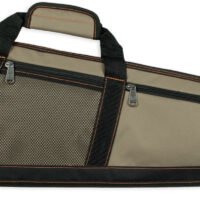 Bulldog BD221 Plus Rifle Case 48" Khaki with Black Trim Water-Resistant Nylon