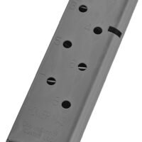 CMC Products 16131C Power Mag  8rd 45 ACP Fits 1911 Government Black Stainless Steel