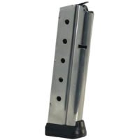 Colt 1911 Magazine 9mm 10 rd. Combat Officer Stainless w/Bumper