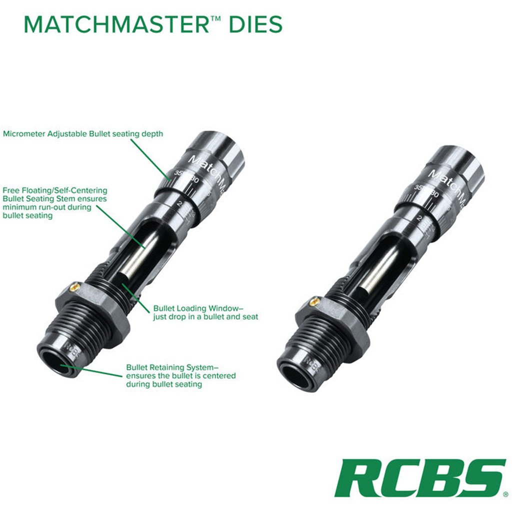 RCBS Matchmaster Comp Seat Die 25 GT - Image 2