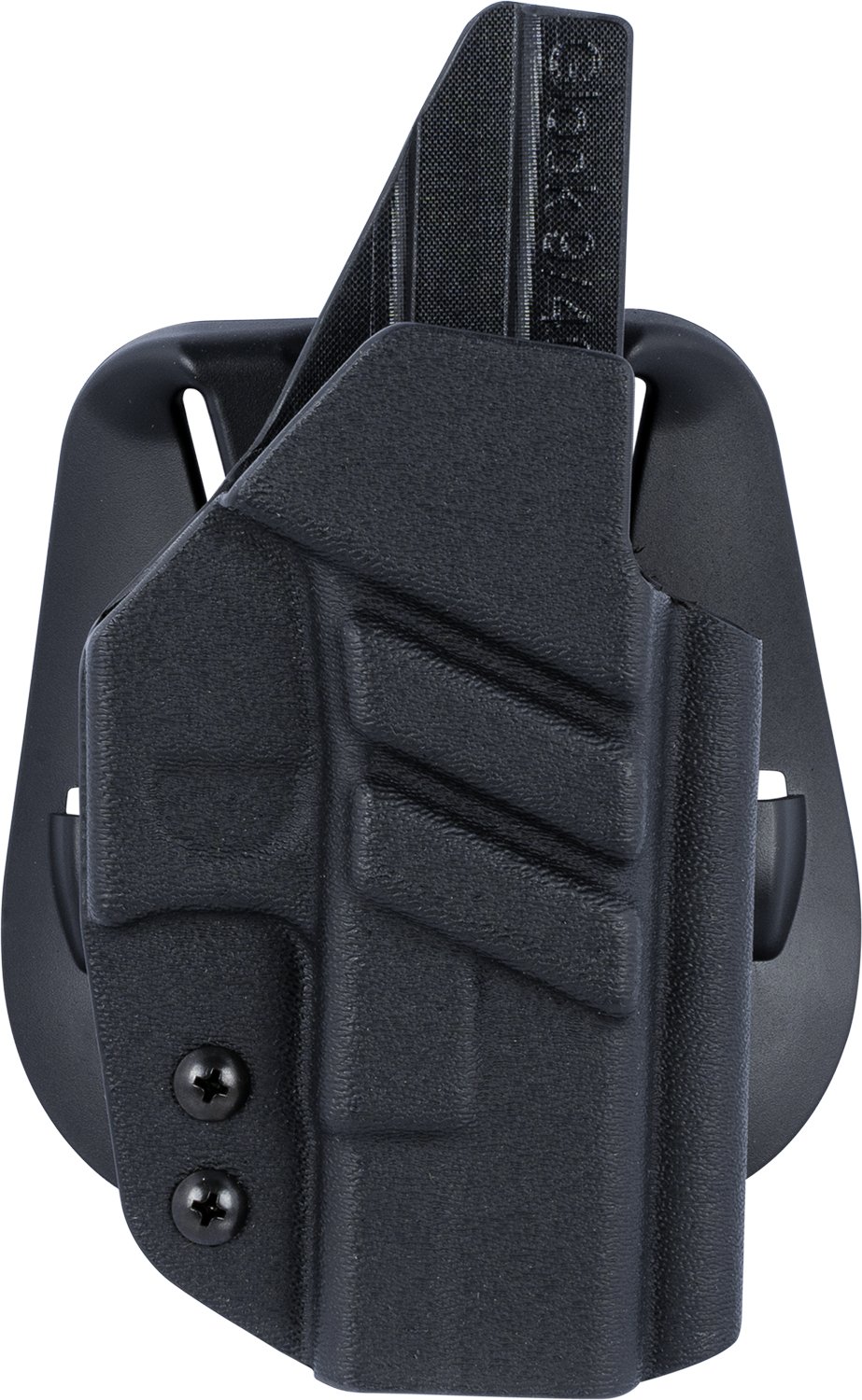 1791 Gunleather TACPDHOWBGLOCKBLKR Tactical Kydex OWB Black Kydex Paddle Compatible w/Glock Right Hand