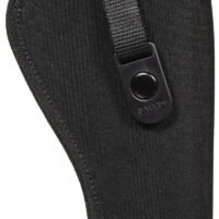 Allen 44802 Cortez  Size 02 OWB Style Black Polyester, Adjustable Strap & Belt Loop Mount Type fits 3-4" Barrel Medium-Large DA Revolver Right Hand