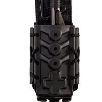 High Speed Gear 11TQK0BK Taco  Black Kydex, 2" Belt Clip/MOLLE U-Mount, Compatible w/ Most Tourniquets