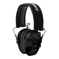 Walker's GWPDRSEMMCCG Razor PRO Digital Electronic Muff 23 dB Over the Head Multi-Cam/Black Polymer