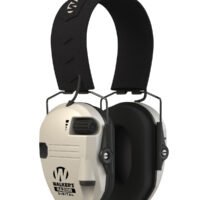 Walker's GWPDRSEM Razor PRO Digital Electronic Muff 23 dB Over the Head Bone/Black Polymer