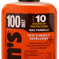 Ben's 00067080 100  Odorless Scent 3.40oz Spray Repels Ticks & Biting Insects Effective Up to 10 hrs