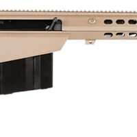 Barrett 18066 M107A1  50 BMG 20" 10+1 Flat Dark Earth Cerakote Flat Dark Earth Fixed with Sorbothane Recoil Pad Stock Black Polymer Grip