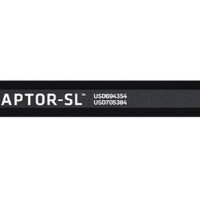 Radian Weapons R0176 Raptor SL Ambi Charging Handle, Black, Slim Line Handles, Fits Mil-Spec AR-15/M16 Platform