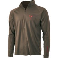 Badlands Pecora Midweight Merino 1/4 Zip MUD Small